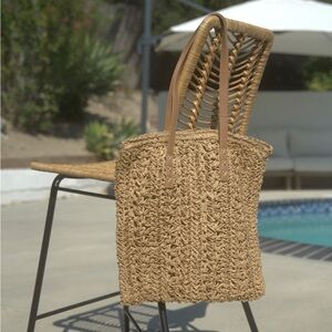 Straw Woven Shoulder Bag